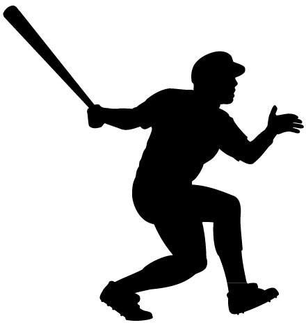 Baseball Player Decal 2