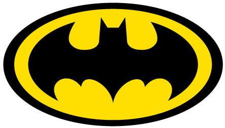 Printed Batman Logo Decal