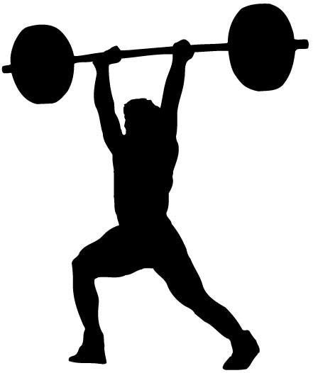 Weightlifter Decal 1