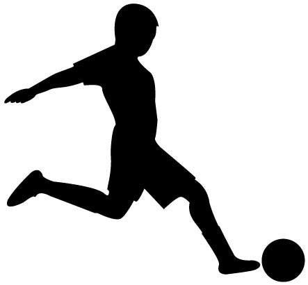 Soccer Player Decal 2