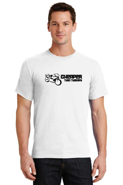 Cheaper Than Therapy Sportbike T-Shirt