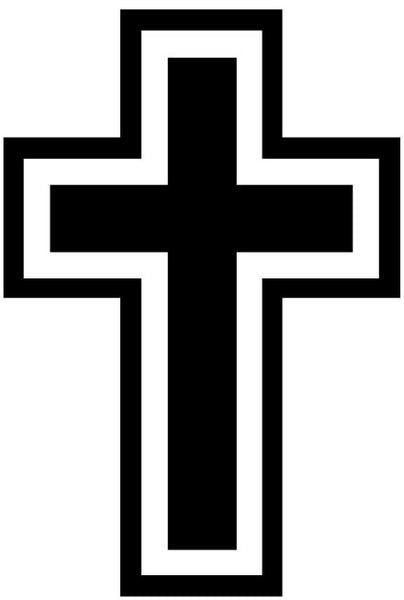 Cross Decal