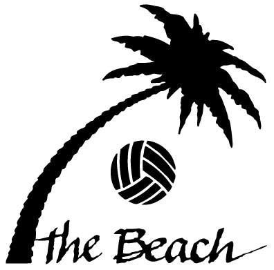 The Beach Decal