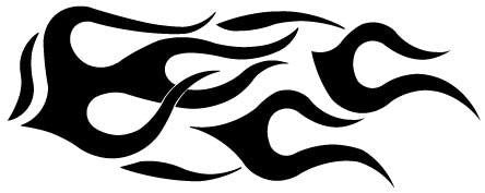 Flames Decal