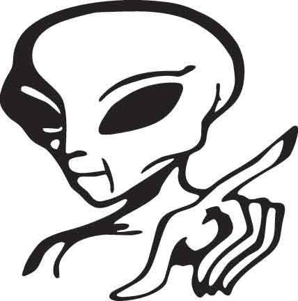 Alien Decal 1