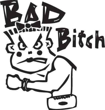 Bad Bitch Decal