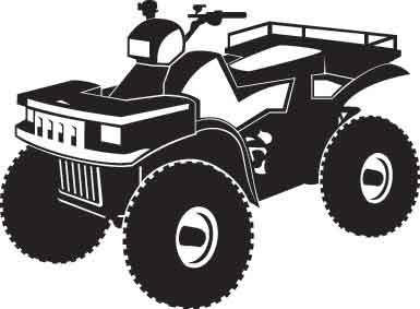 4x4 Quad Decal