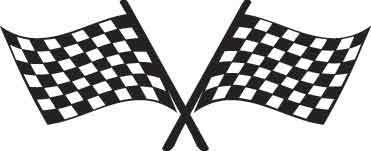 Checkered Flag Decal 1