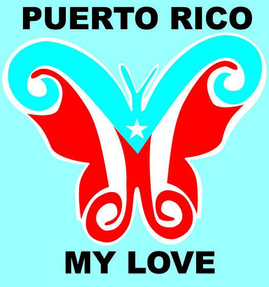 Puerto Rico My Love Decal